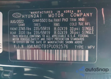 2023 Genesis Gv70 2.5T Awd из США, поврежденный, VIN KMUMADTB1PU092576